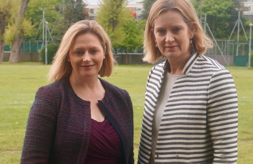 Mary Macleod and Amber Rudd