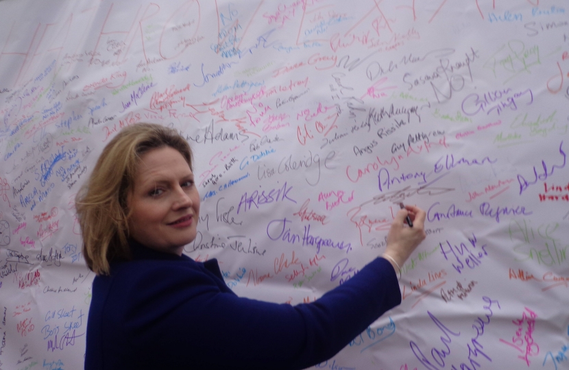 Mary Macleod MP calls for no further expansion of Heathrow at Mega Rally