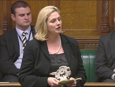 Mary Macleod MP makes her maiden speech in the commons