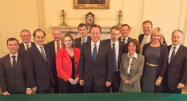 Mary Macleod MP with the Prime Minister in Downing Street