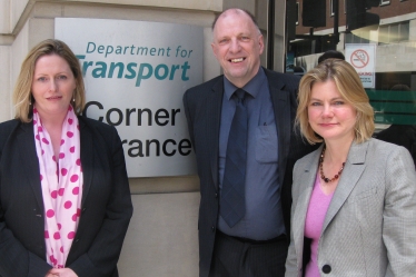 Mary Macleod and Justine Greening meet with Theresa Villiers